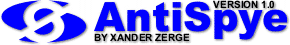 AntiSpye utility logo graphics design example